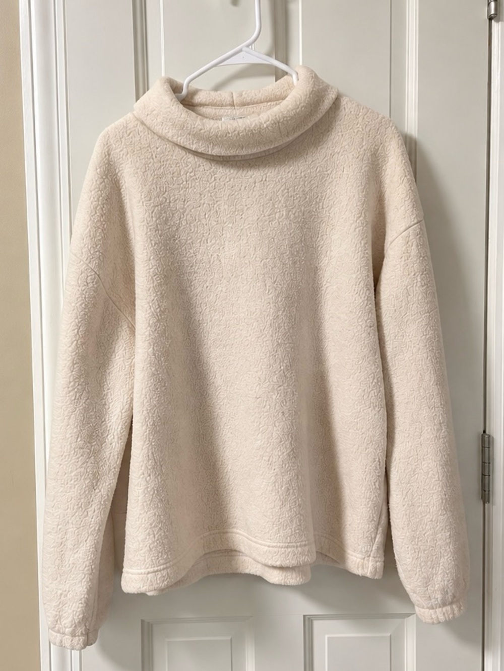 Cozy Cream Turtleneck Women's Sweater